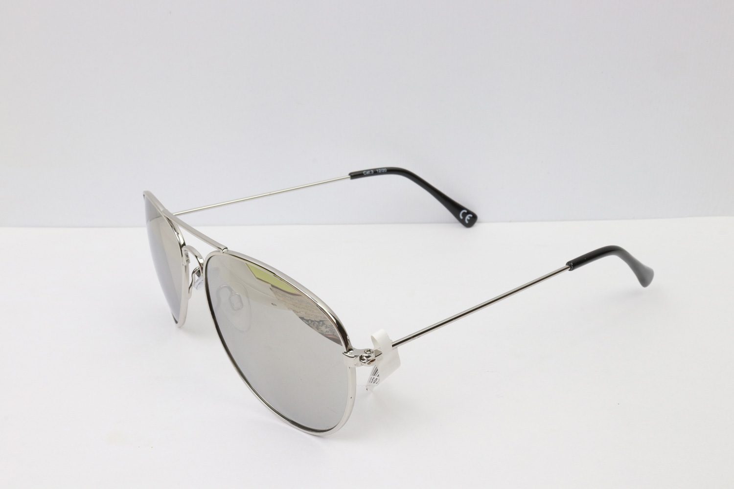 عینک بچگانه فلزی طرح نقره ای مشکی