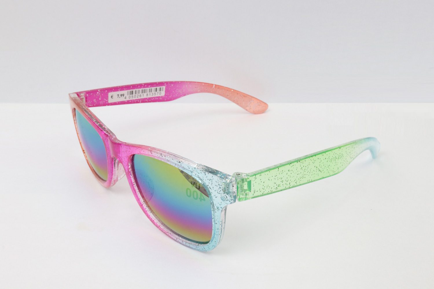 عینک بچگانه طرح رنگین کمان