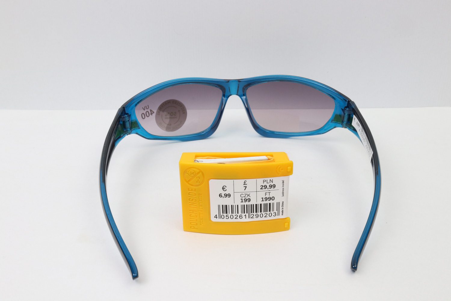 عینک بچگانه طرح آبی سبز