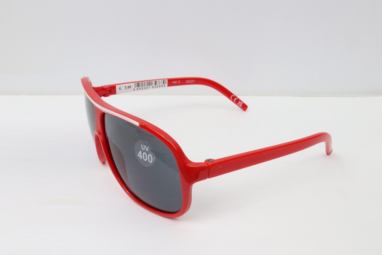 عینک بچگانه طرح قرمز سفید