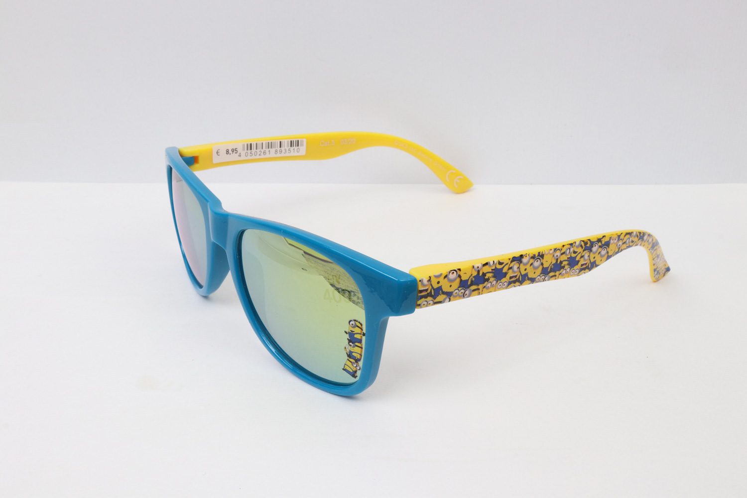 عینک بچگانه طرح مینیون آبی و زرد